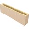 Ekena Millwork 4in. W x 8in. H x 28in. L Block Woodgrain TimberThane Rafter Tail, Primed Tan RFTUR04X08X28BLKRCPR - alternate 4